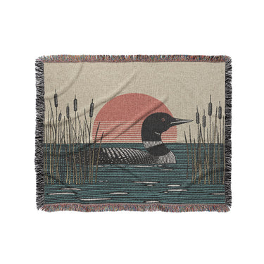 Sunset Loon in Medium (50" x 60") Size