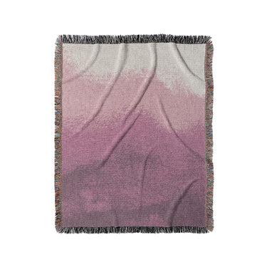 Kieran Watercolor Mauve Ombre in Medium (50" x 60") Size