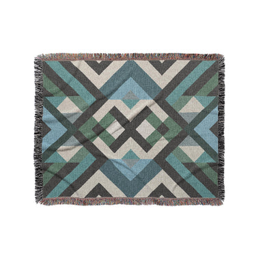 Sonora Blue & Green in Medium (50" x 60") Size
