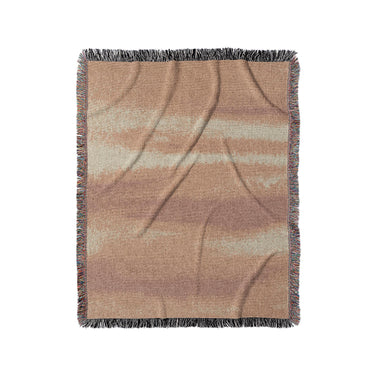 Ophelia Watercolor Peach Balayage in Medium (50" x 60") Size