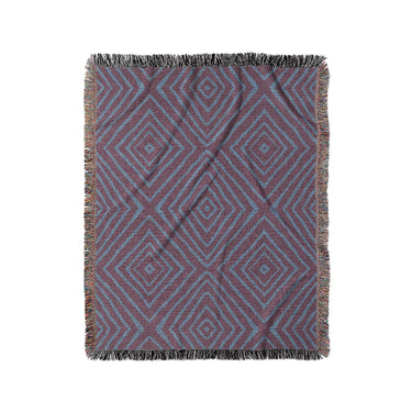Terlingua Amethyst & Cobalt in Medium (50" x 60") Size