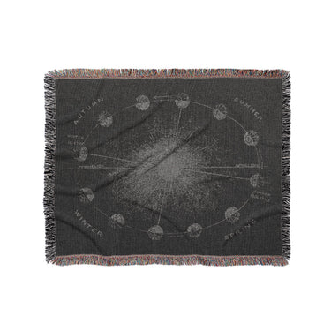 Equinox Black & Charcoal in Medium (50" x 60") Size