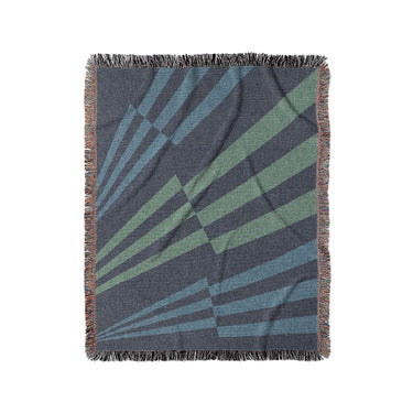 Prisma Blue & Green in Medium (50" x 60") Size