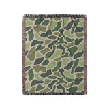 Duck Camo Green in Medium (50" x 60") Size