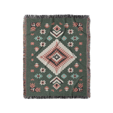 Solano Sage & Terracotta in Medium (50" x 60") Size