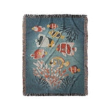 Tropical Fish & Coral in Medium (50" x 60") Size