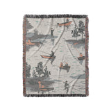 Gone Fishing in Medium (50" x 60") Size