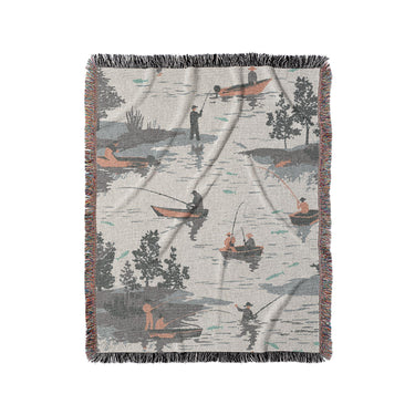 Gone Fishing in Medium (50" x 60") Size