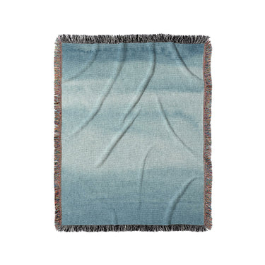 Jacinda Watercolor Blue Ombre in Medium (50" x 60") Size