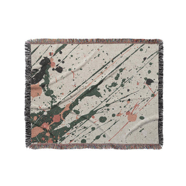 Jason Dark Teal & Orange in Medium (50" x 60") Size
