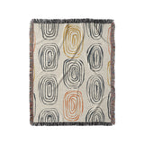 Horatio Ivory & Orange in Medium (50" x 60") Size