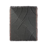 Euclid Black & Neutral Grey in Medium (50" x 60") Size