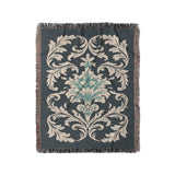 Aubrey Navy & Teal in Medium (50" x 60") Size