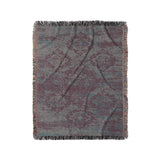 Jonah Maroon & Turquoise in Medium (50" x 60") Size