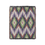 Dyani Eggplant & Matcha in Medium (50" x 60") Size