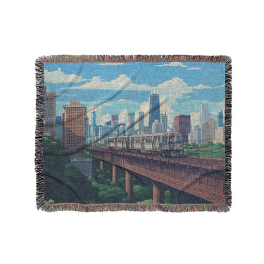 Chicago Metro in Medium (50" x 60") Size