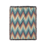 Firekaat Blue & Orange in Medium (50" x 60") Size