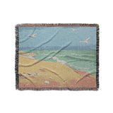 On the Beach by Fidelia Bridges in Medium (50" x 60") Size