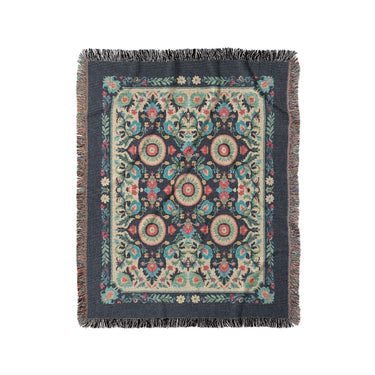 Nellie Blue Multicolor in Medium (50" x 60") Size