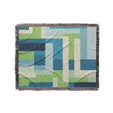 Henry Blue & Green in Medium (50" x 60") Size