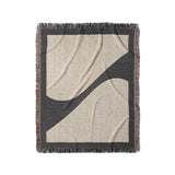 Esteban Ivory & Black in Medium (50" x 60") Size