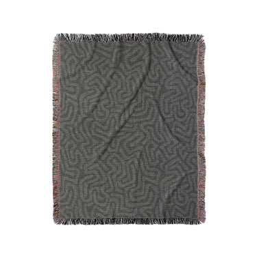 Kiva Charcoal Grey in Medium (50" x 60") Size