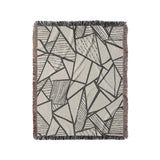 Harlan Ivory & Black in Medium (50" x 60") Size