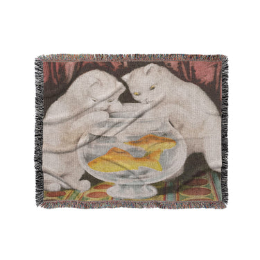 Mischievous Kitties in Medium (50" x 60") Size