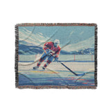 8 Bit Pond Hockey in Medium (50" x 60") Size