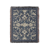 Barnaby Navy in Medium (50" x 60") Size