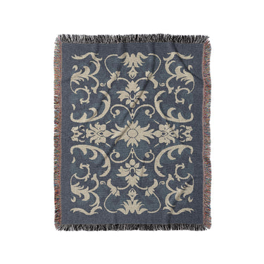 Barnaby Navy in Medium (50" x 60") Size