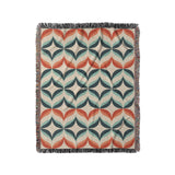 Jasper Blue & Red in Medium (50" x 60") Size