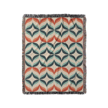 Jasper Blue & Red in Medium (50" x 60") Size