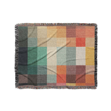 Polyphony Multicolor Earthtone in Medium (50" x 60") Size