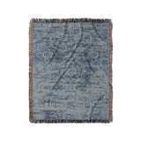 Bennett Navy & Grey in Medium (50" x 60") Size