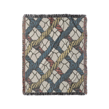 Naval Rope Multicolor in Medium (50" x 60") Size
