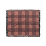 Buffalo Plaid Deep Red in Medium (50" x 60") Size