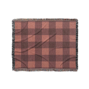 Buffalo Plaid Deep Red in Medium (50" x 60") Size