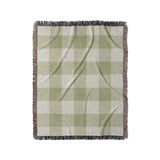 Buffalo Plaid Light Sage in Medium (50" x 60") Size