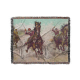 Thoroughbred Race for Blood in Medium (50" x 60") Size