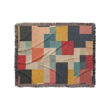 Finn Multicolor in Medium (50" x 60") Size