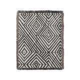 Ludwig Black & Ivory in Medium (50" x 60") Size