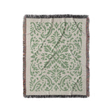Floranna Ivory & Green in Medium (50" x 60") Size