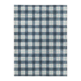 Wallace Plaid Blue & Teal in Large (60" x 80") Size