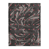Acid Burn Greige & Infrared in Large (60" x 80") Size