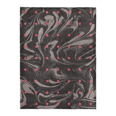 Acid Burn Greige & Infrared in Large (60" x 80") Size