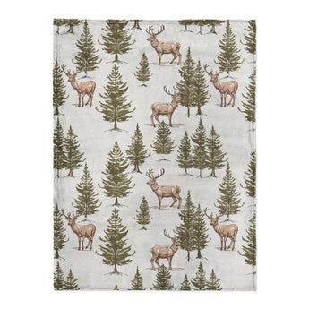 Forest Deer in Large (60" x 80") Size