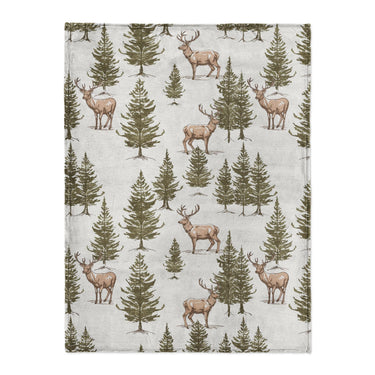 Forest Deer in Large (60" x 80") Size