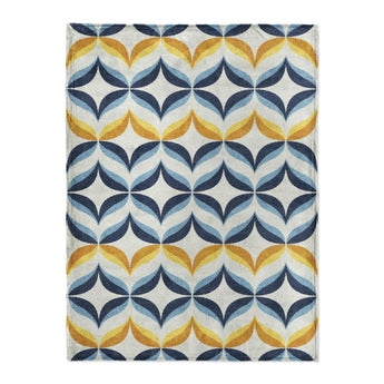 Jasper Blue & Gold in Large (60" x 80") Size