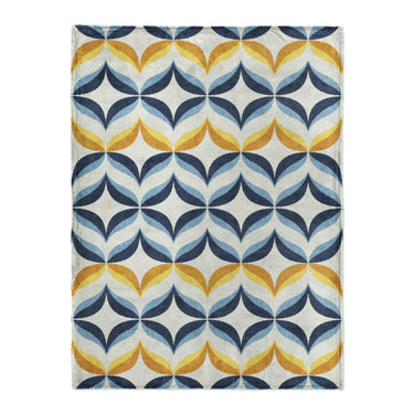 Jasper Blue & Gold in Large (60" x 80") Size